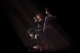 2560x1700 Uraraka Deku Shouto Todoroki My Hero Academia Chromebook Pixel Hd 4k Wallpapers Images Backgrounds Photos And Pictures