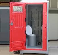 Tourist resort park HDPE outdoor portable camping toilet