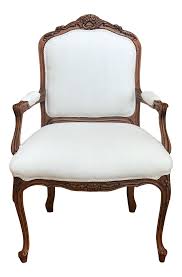 French Fauteuil Chair By Hancock And Moore On Chairish Com Chair French Chairs Hancock And Moore