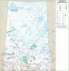 Road Map Of Saskatchewan Map Of Northern Saskatchewan