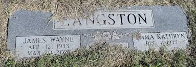 James Wayne Langston (1933-2021)