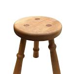 Simple Wooden Stools at Haystack Mountain School of Crafts
