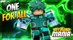 And if you're on the lookout for codes, look no further. One For All Legendary Quirk My Hero Mania Roblox Youtube