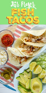 In third shallow dish, place bread crumbs. Best Air Fryer Healthy Fish Tacos The Food Hussy