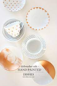 Again, i'm in a no win situation because i/we spent $236 and can't even protect them! Top 10 Diy Ideas On How To Paint Plates Dishwasher Safe Paint Trending Crafts Diy Dish