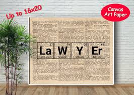 Periodictable Retirementgift Lawyer Lawyer Gifts Inspiring Art Posters American Art