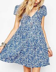 Denim Supply Ralph Lauren Floral Babydoll Dress Followers Pradux