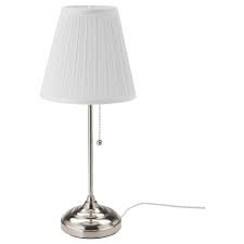 Arstid Table Lamp With Led Bulb Ikea Table Lamp Table Lamps For Bedroom White Table Lamp