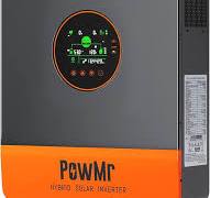 Amazon.com: PowMr 5200W Hybrid Solar Inverter 48V DC to 110V ...