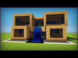 How To Build A Small Modern House In Minecraft Minecraft How To Build A Simple Oak Modern House Youtube Easy Minecraft Houses Minecraft Modern Minecraft Construction