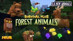 Gingmcs discord is a discord for minecraft pvp for java and bedrock we host custom hive skywars and treasure wars each week. Survival Plus Forest Animals By The Hive Minecraft Marketplace Map Minecraft Marketplace