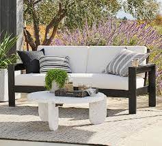 Malibu 77 Metal Sofa Black In 2021 Metal Sofa Outdoor Sofa Metal Outdoor Furniture
