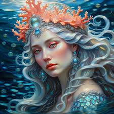 ethereal fantasy hyperdetailed mist Thomas Kinkade Mysterious,  splendiferous extravagant multi-faceted highly exalted queen of young  siren...