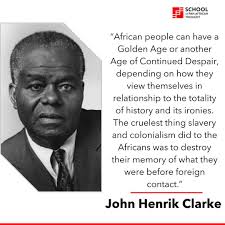 📌 John Henrik Clarke #quotes #africanculture #africanspirituality  #africanconsciousness #blackconsciousness #panafricanism #panafrican  #blackpower #terracotta #blackwealth #beninbronzes #blackfamily  #africanhistory #africangreatness #blackexcellence ...