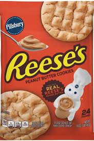 Pillsbury S Peanut Butter Cookies Are All About That Reese S Flavor But Where S The Chocolate Peanut Butter Cookies Reeses Raw Cookie Dough