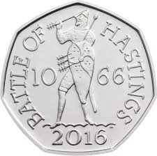 A montage of the five sports which form the modern pentathlon, with the london 2012 logo above and the denomination, 50 pence, below. Shakespeare And Great Fire Of London Among New Royal Mint Coin Designs Heraldscotland