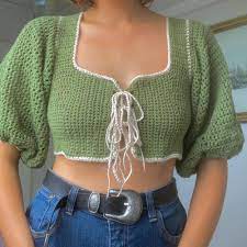 The Sami I Will Design 30 Engaging Content For Social Media Posts Banner Ads For 10 On Fiverr Com In 2021 Crochet Clothes Crochet Shirt Fashion Sewing