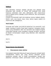 Pdb atau produk domestik bruto dalam bahasa internasional disebut juga gdp atau gross selain itu, yang perlu diketahui tentang pdb selain dari definisinya adalah tentang komponen dan rumus sisa ini kemudian diekspor (dijual) ke negara tetangga. Definisi Sisa Docx Definisi Sisa Domestik Merujuk Kepada Apa Apa Sisa Pepejal Yang Dihasilkan Oleh Sesuatu Isi Rumah Dan Daripada Jenis Yang Biasanya Course Hero