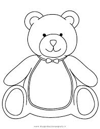 Disegno Teddybear07 Animali Da Colorare