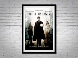 The Illusionist Movie Poster Edward Norton Jessica Biel Paul Giamatti - Etsy