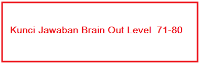 Jawaban Soal Brain Out Level 71 Ilmusosial Id