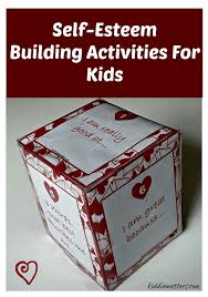 Self Esteem Activity For Kids Kiddie Matters Self Esteem Building Activities Self Esteem Activities Self Esteem