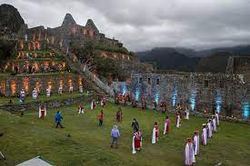 Currently, machu picchu has a schedule that features nine different entrance times, each one of these happens every hour, on the hour, beginning at 6:00 a.m. Peru S Machu Picchu Reopens After Covid Lockdown News The Jakarta Post