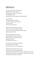 Seakan dunia seakan dunia seakan dunia, milik berdua masa remaja seakan dunia, milik. Lirik Lagu Hivi Docx