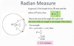 Arc Length And Radian Measure A Plus Topper Radians Learning Math High School Math