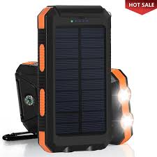 Powergreen Waterproof Usb Solar Power Bank 10000mah Rohs Battery Charger With Led Light Solar Cell Phone Charger Buy Usb Power Bank Rohs Battery Charger Solar Solar Phone Chargers Solar Panel Charger Solar