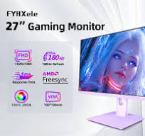 Amazon.com: FYHXele 27 inch Gaming Monitor, 180Hz Computer ...