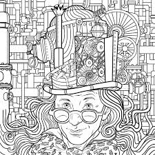 I Was Commissioned To Illustrate The Roald Dahl A Marvellous Colouring Book Chocolate Factory Coloring Pages Coloring Books