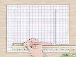 A graph paper template can be useful for practicing things other than maths. How To Draw A Floor Plan To Scale 13 Steps With Pictures