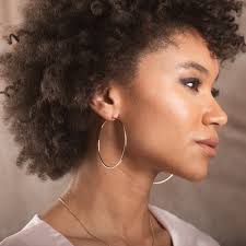 Tuscany Silver Boucles D'oreilles Créoles Plates En Argent