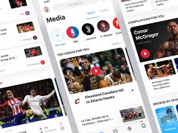 Rewind Media Watch Android Design Chatbot Interface Sports App