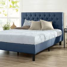 We have a wide selection of beds and bed frames to suit every style, taste and living space. Zinus Misty 42 Upholstered Platform Bed Frame King Walmart Com Walmart Com