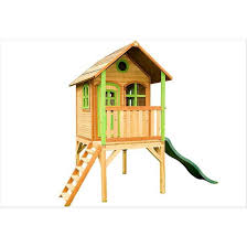 Tuto for the manufacturing of an on piles wooden hut for child.tuto f. Cabane Enfant En Bois Sur Pilotis Laura Axi Axi La Redoute