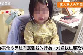 只因無視被打翻的飼料桶 沒有幫忙收拾 一名小女孩4歲時被母親教育 家人和客人的差別 數日後又因為其他事件被拍下對著鏡頭懺悔 哭泣不已的影片 lifestyle
