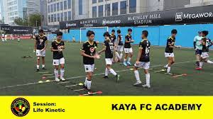 Kaya fc academy and dominick galauran. Kaya Fc Academy Training Session Life Kinetic Youtube