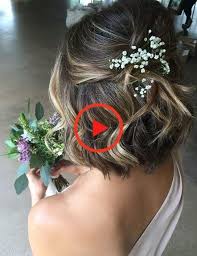 20見事なdiyプロムのヘアスタイルのためにショートヘア シンプルなヘアスタイル 髪型 プロム