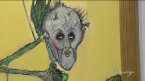 Kurt cobain unplugged painting oc. Kurt Cobain Paintings On Display Youtube