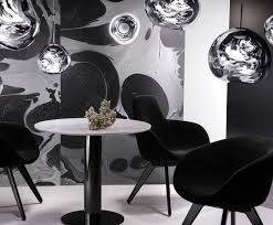 Tom dixon was founded in 2002 when he left corporate life to create his own eponymous brand. Tom Dixon Tube Dining Table Brass White Marble Top 900mm