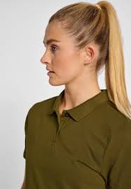 Sport-Poloshirt aus 100% Baumwolle für Damen im Sale