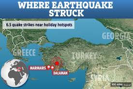 Get earthquake latest news, videos and live earthquake updates, earthquake magnitude on richter scale, casualties, deaths, life loss, damage reported and more on the economic times. Turkey Earthquake Today 6 5 Magnitude Tremor Rocks Western Turkey Near Tourist Hotspot Marmaris
