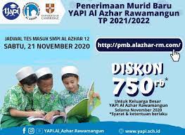 Membayar biaya pendaftaran rp 350.000 + biaya kesehatan dan psikotes rp. Smp Islam Al Azhar 12 Rawamangun Startseite Facebook