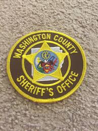 Washington County So Police Patches Police Badge Washington County