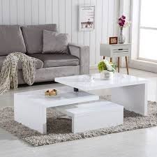 Design Coffee Table Rotating In White High Gloss With 3 Tops Furniture In Fashion Coffee Table Design Coffee Table Center Table Living Room