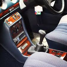 Interior W123 Blue On Blue 84 Gear Stick Blue Vehicles