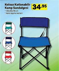 Kolsuz Katlanabilir Kamp Sandalyesi Indirimde Market
