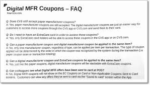 Save with 44 cvs coupons and sales for february, 2021. Digital Manufacturer Coupons Headed To The Cvs Mobile App
